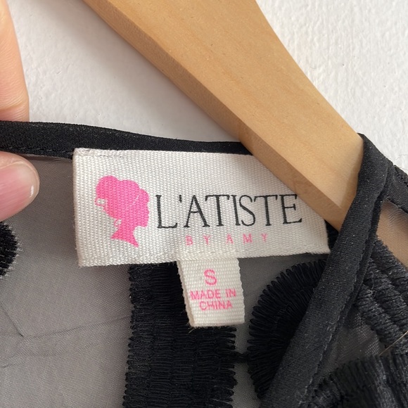 Gourgou little black dress by L’ATISTE. Size small. - Picture 4 of 4